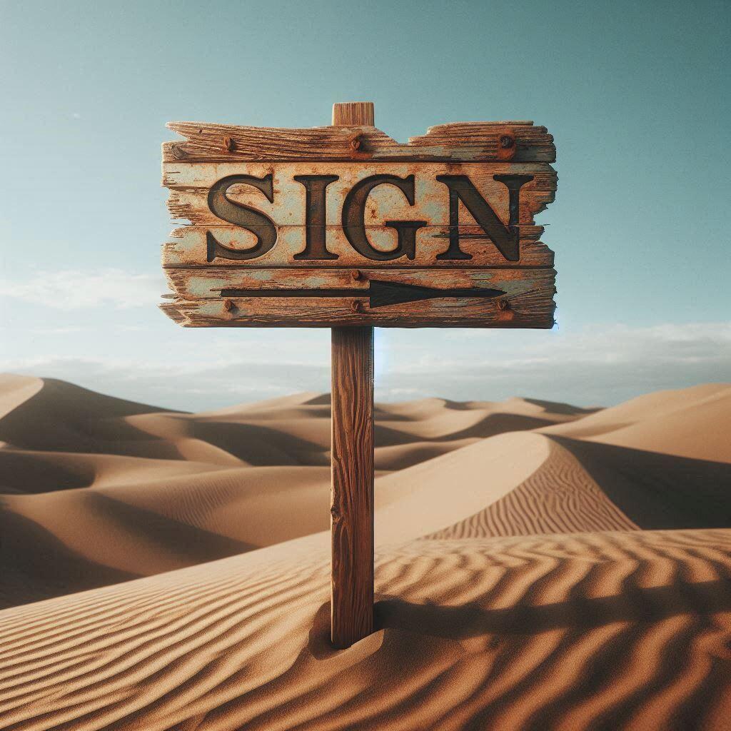 If you needed a sign, here…