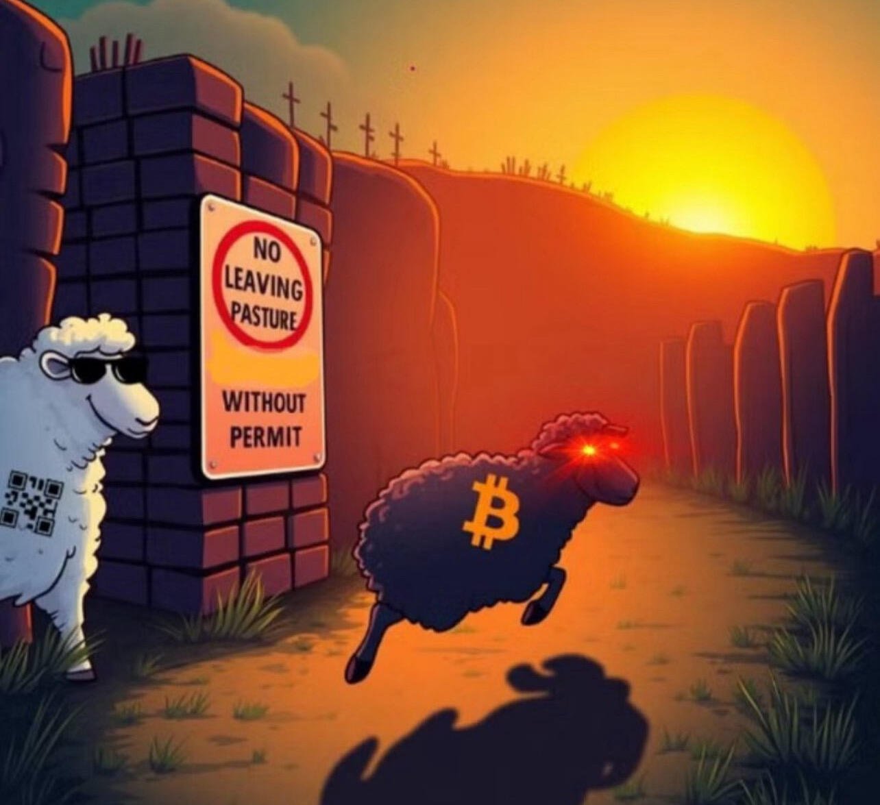 BREAK FREE. #Bitcoin