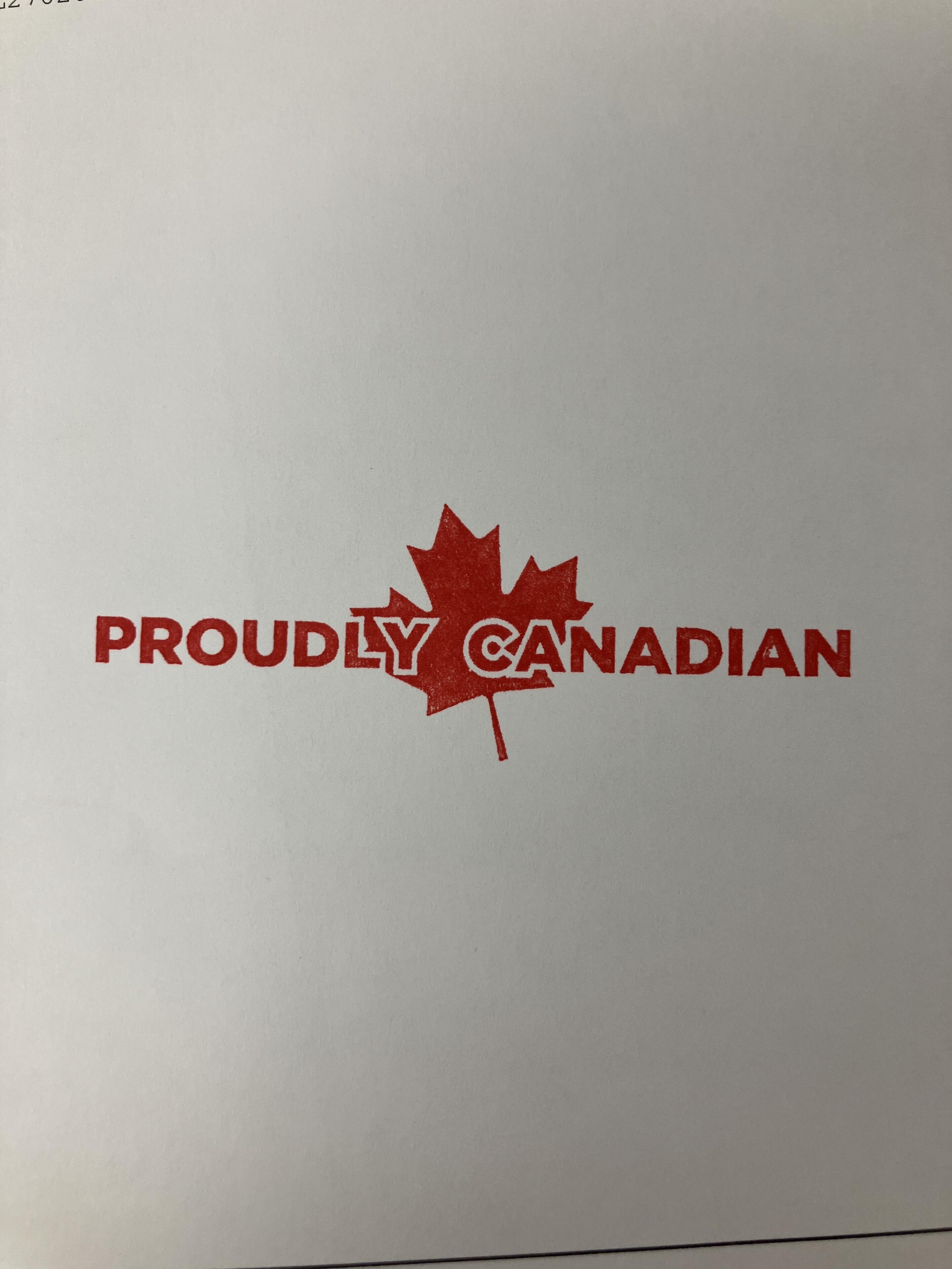 Thanks Trump. Found on an invoice…