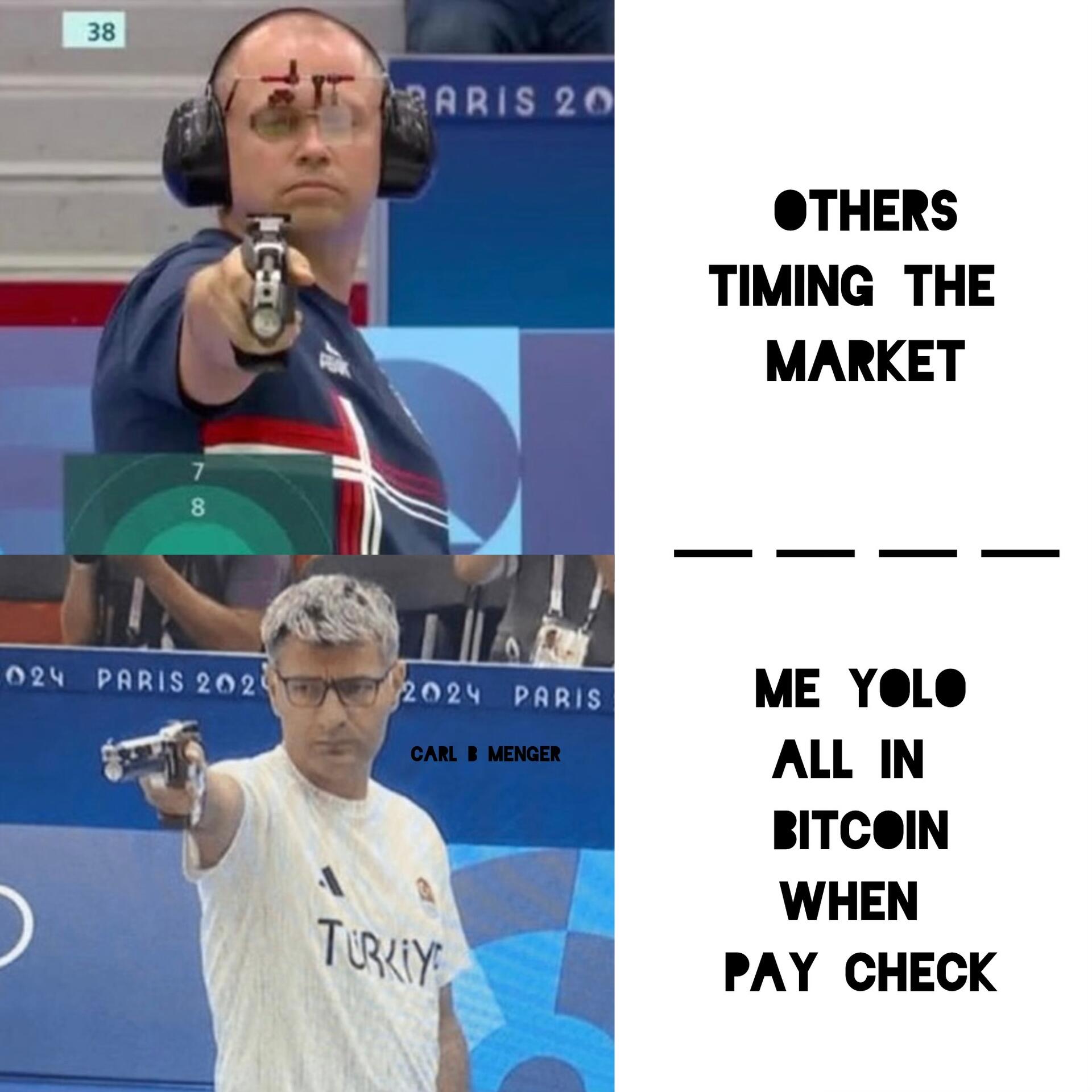 You only live once. #Bitcoin