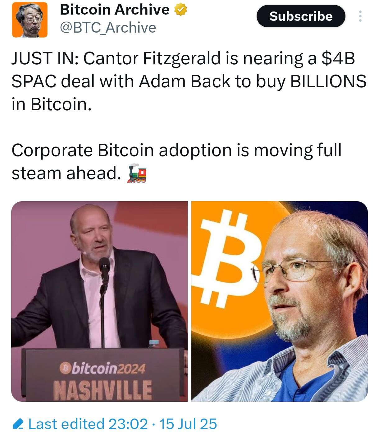 Bitcoin OGs swapping their Bitcoin for…