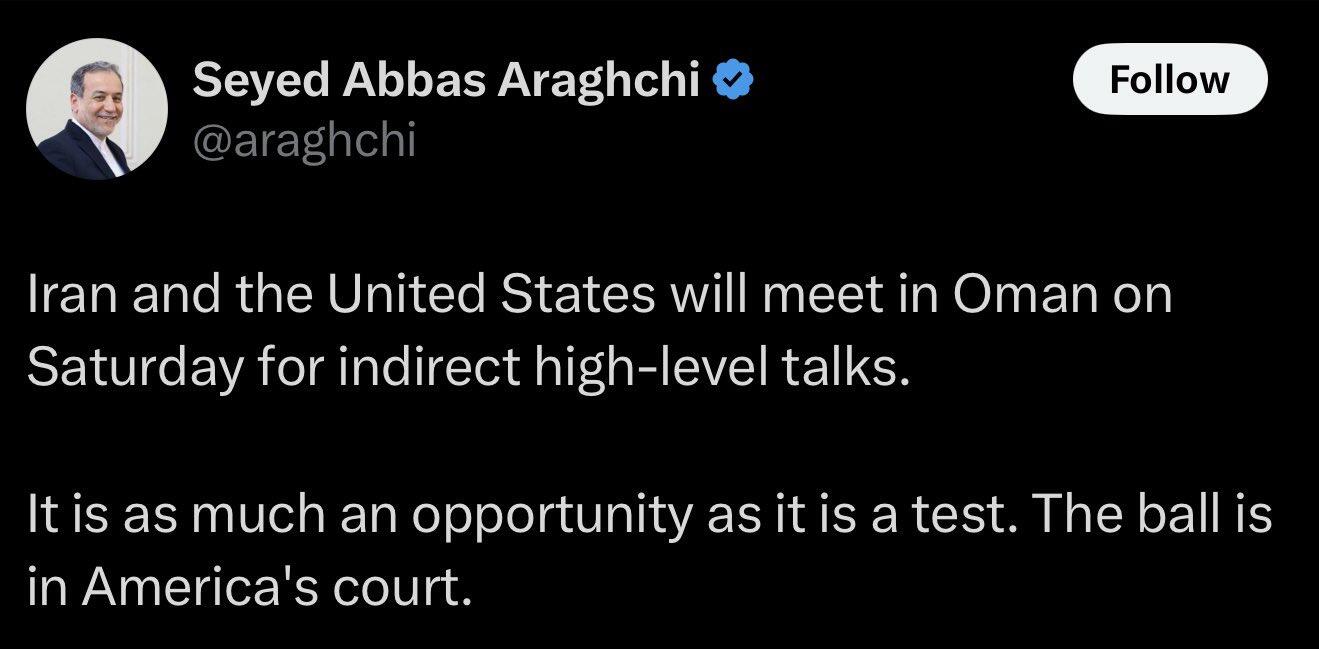 The Foreign Minister of Iran, Abbas…