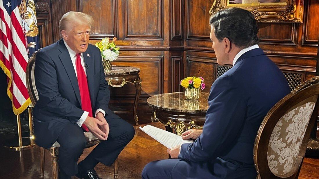 In an Interview this weekend with…