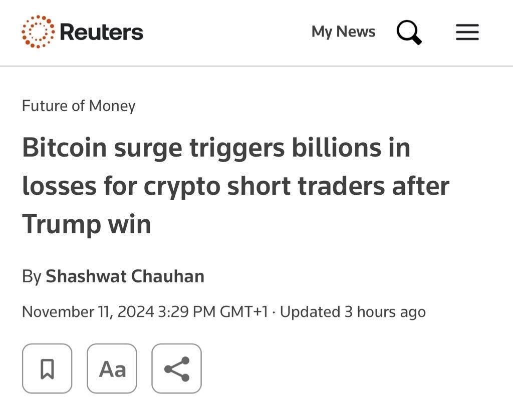 Rest in peace fucking #Bitcoin bears.…