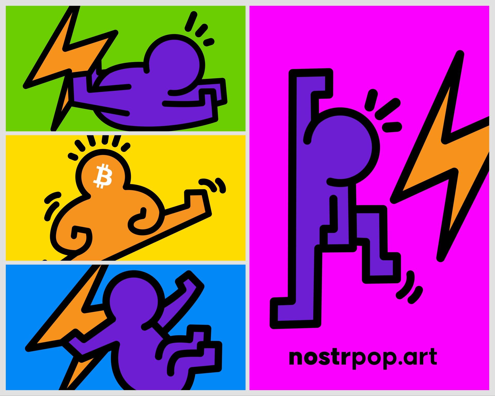 Nostrpop.art #nostr #bitcoin #artstr