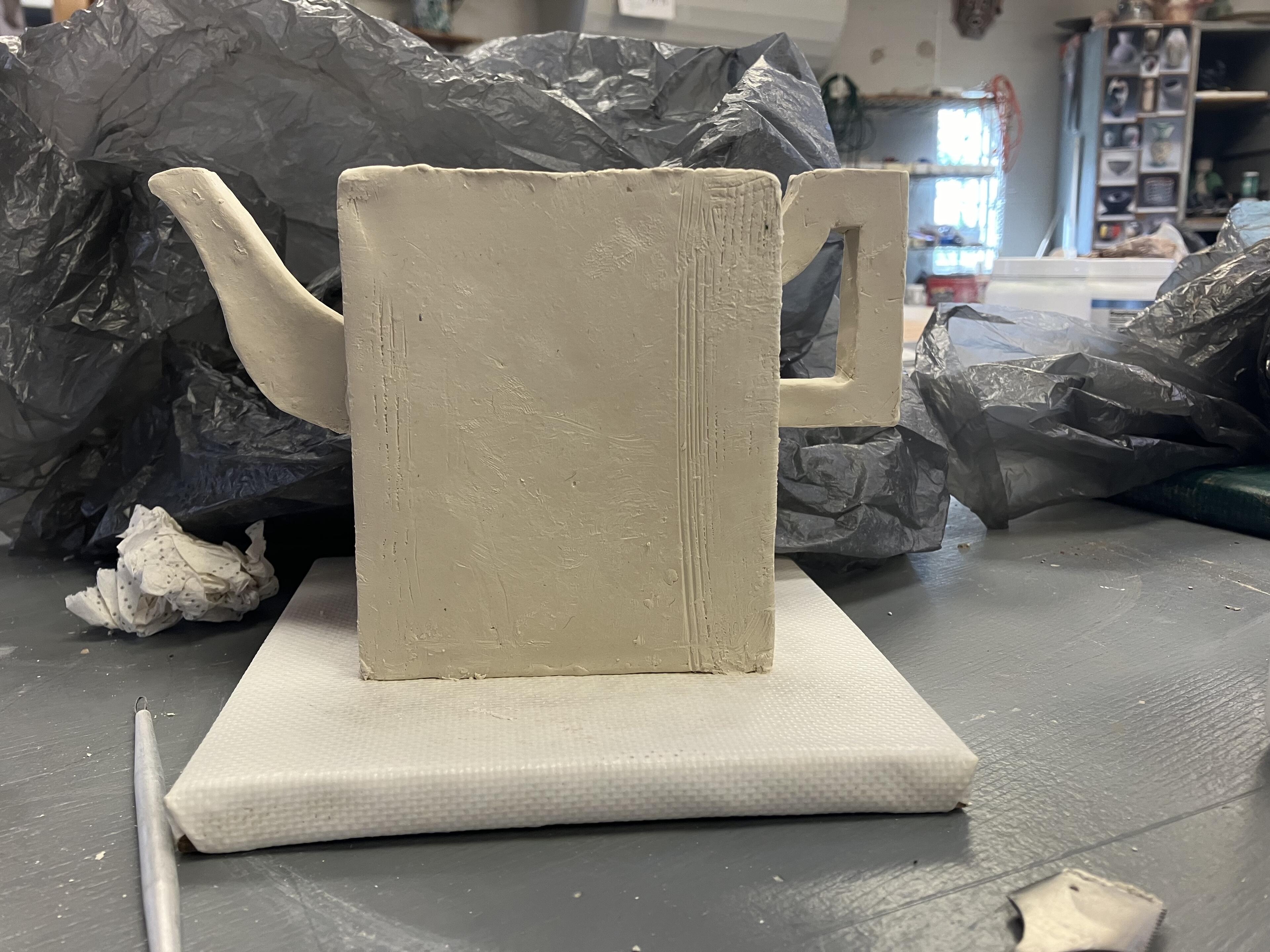 yixing inspired teapot in progress