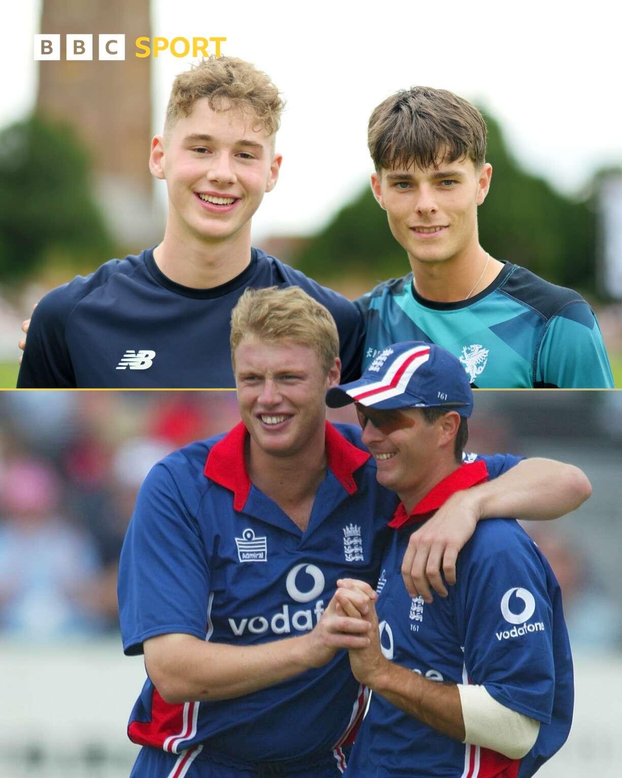 🏏 The next generation 🤝 Rocky Flintoff and…