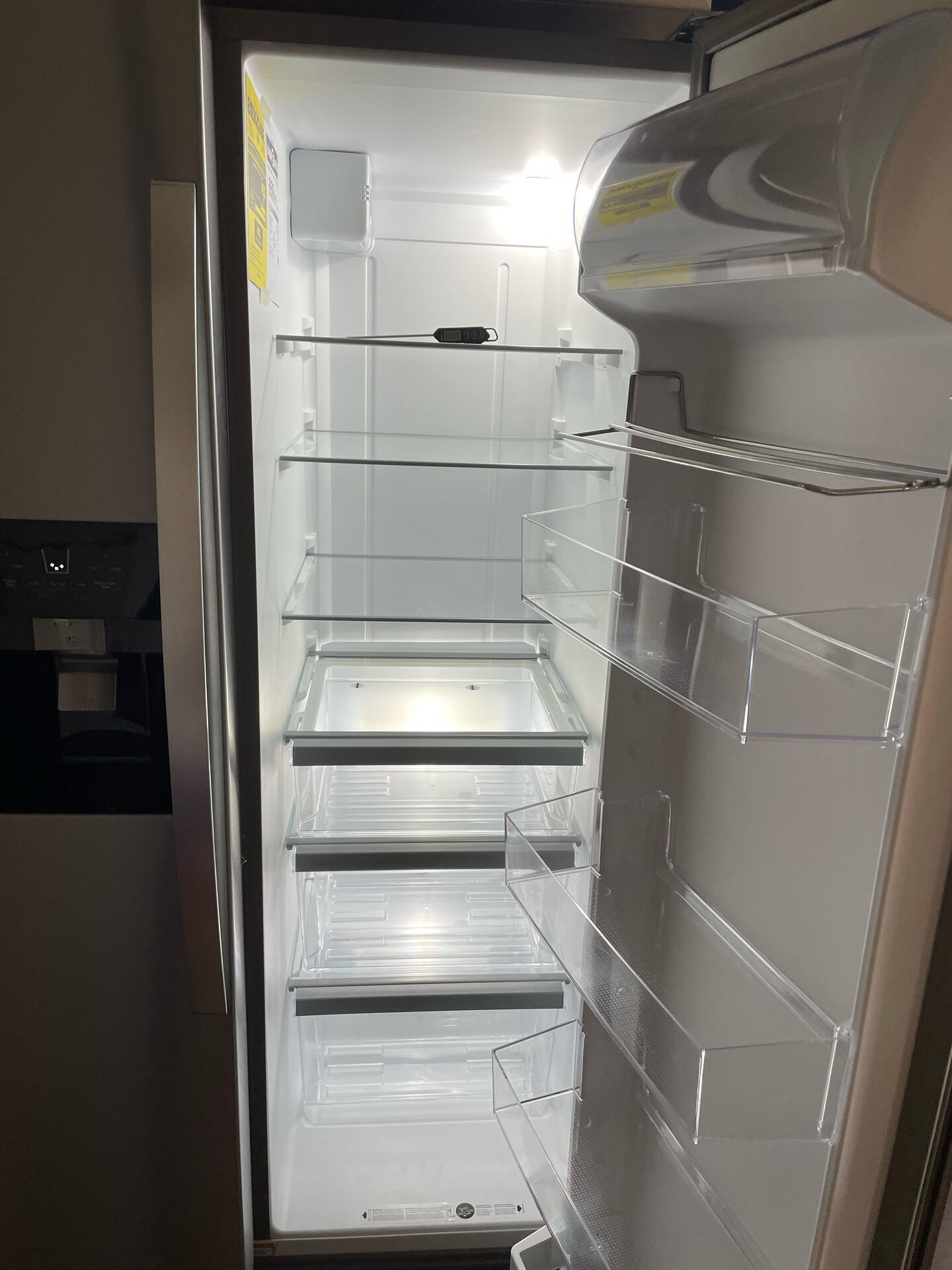 Commissioning a new fridge…