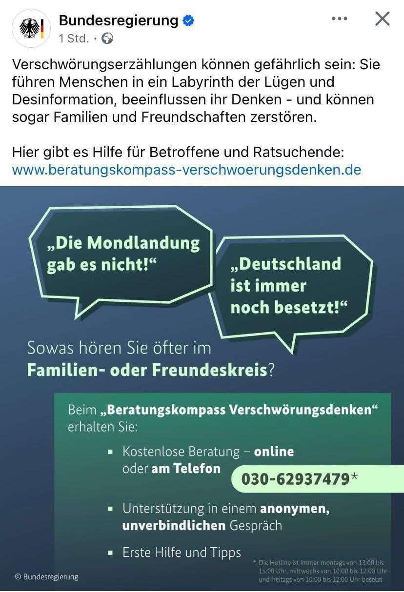 Denunziantentum gefördert vom Staat mit Steuergeldern.