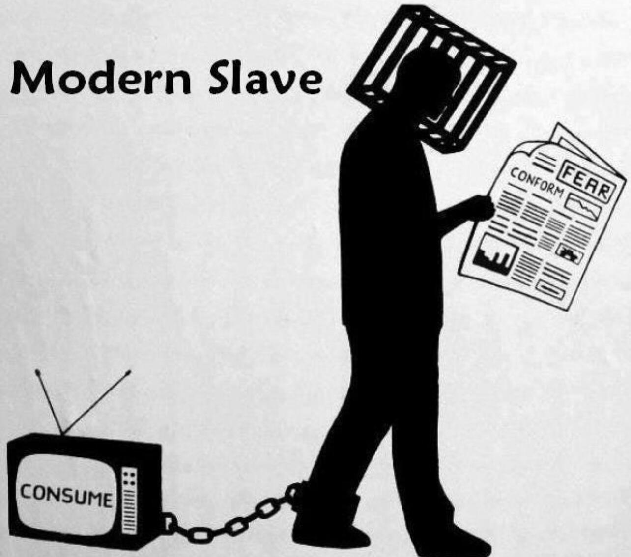 Modern slaves are not in visible…