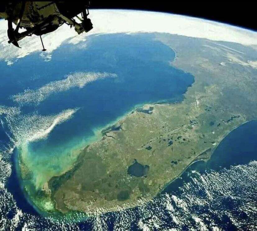 #Florida as seen from the International…