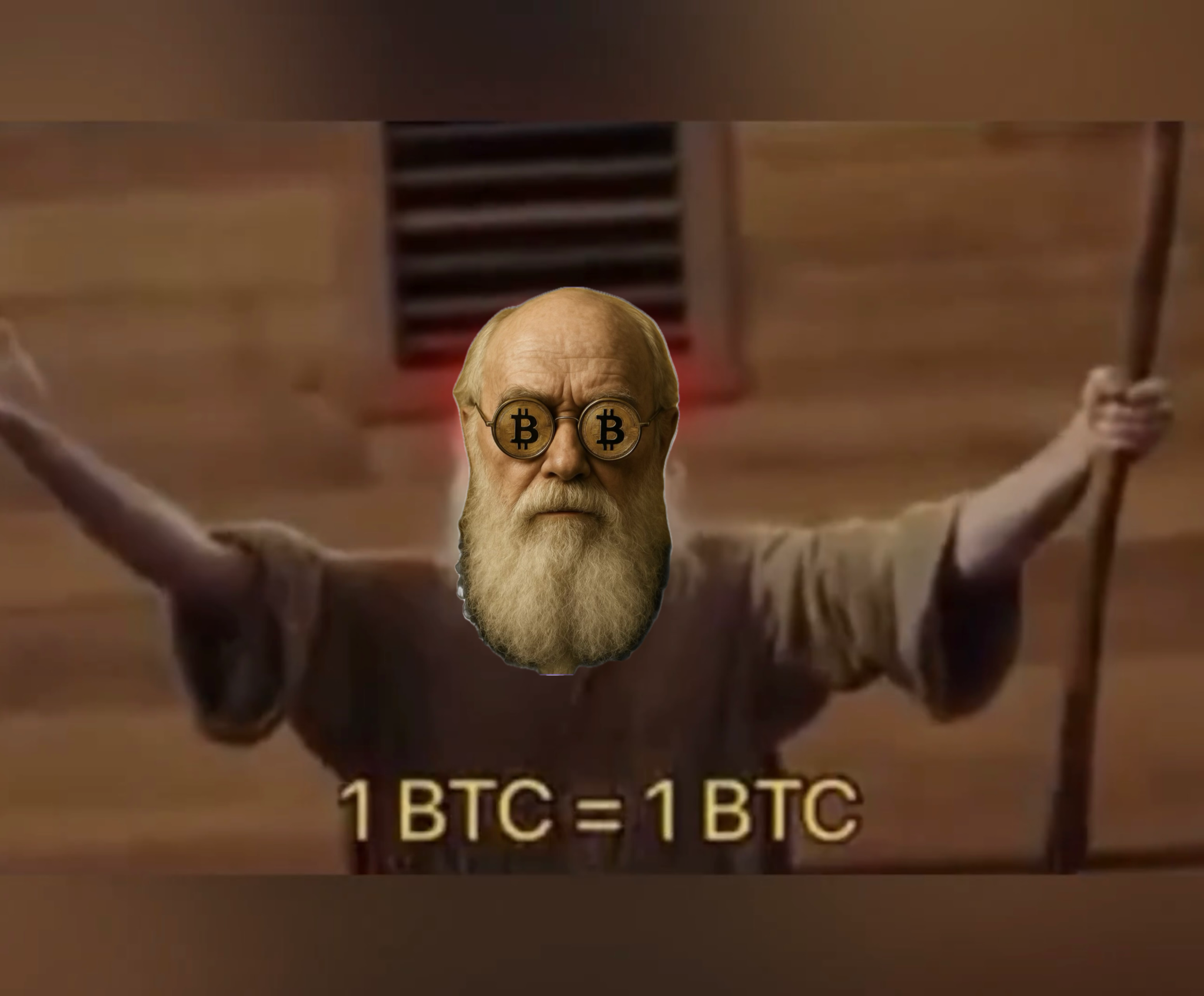 1 #Bitcoin = 1 Bitcoin