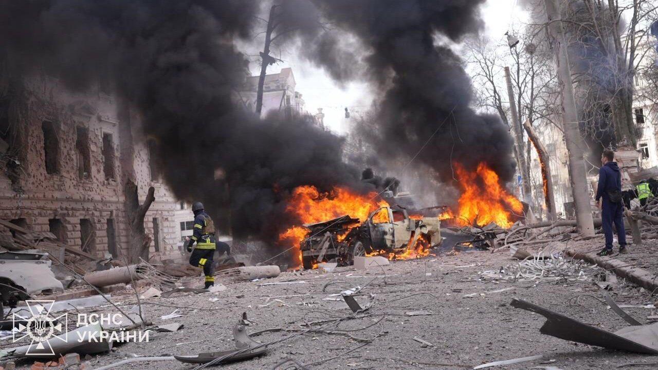 At least 34 civilians were killed,…