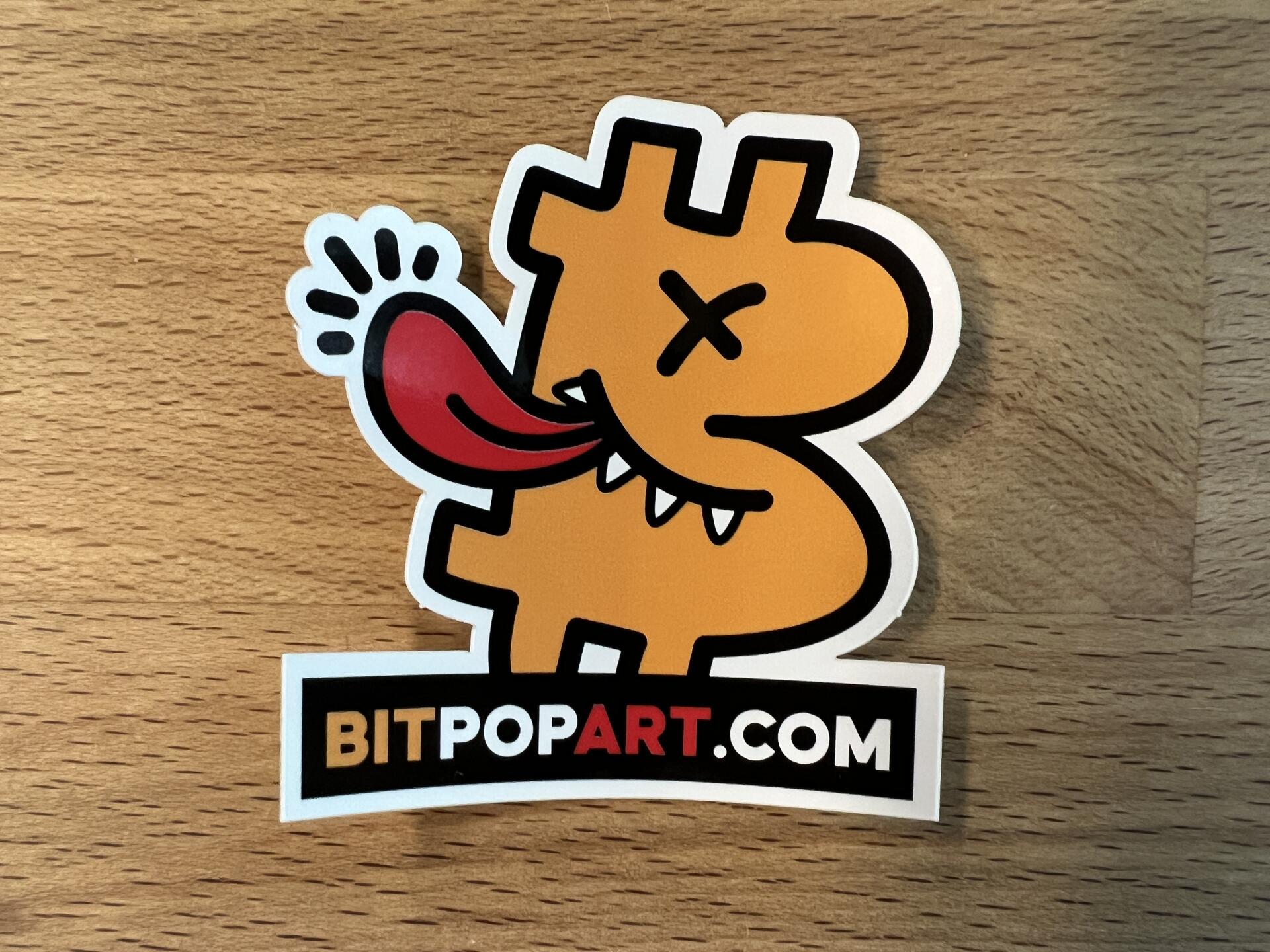 #bitcoin popart stickers are here! Ready…