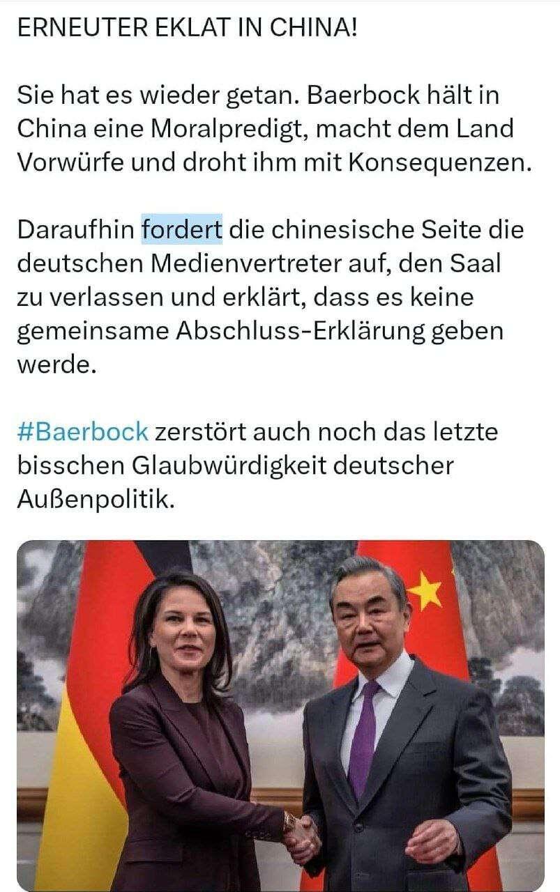 Ob die Chinesen auch verklagt werden?