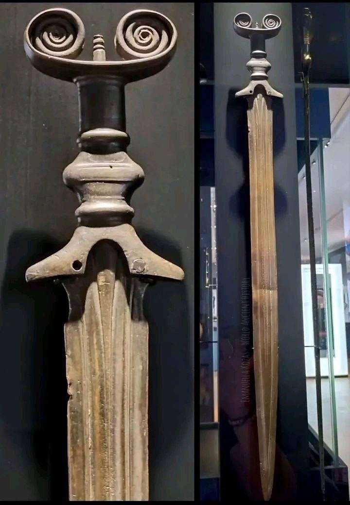 Celtic sword with "antennae", 9th century…