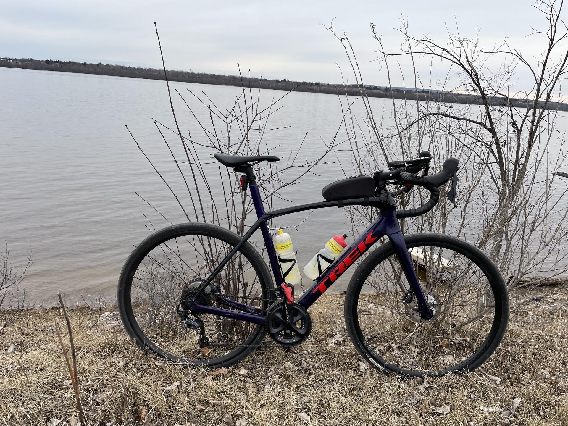 First outdoor ride of the season.