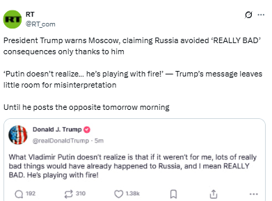 The Kremlin’s state media is…