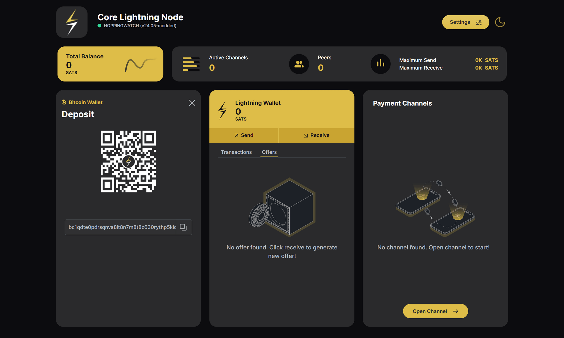 Core Lightning Node