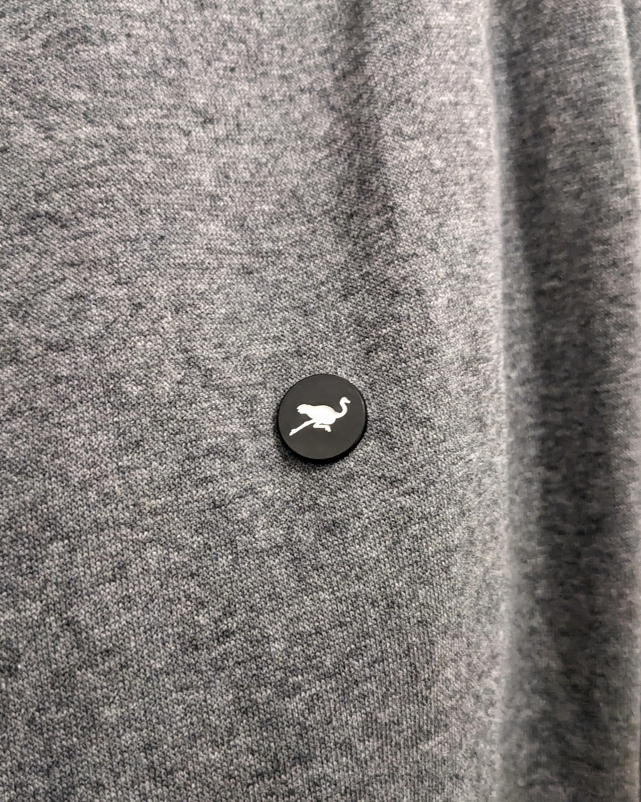 Pin ⚫ Black - Ostrich — image 2