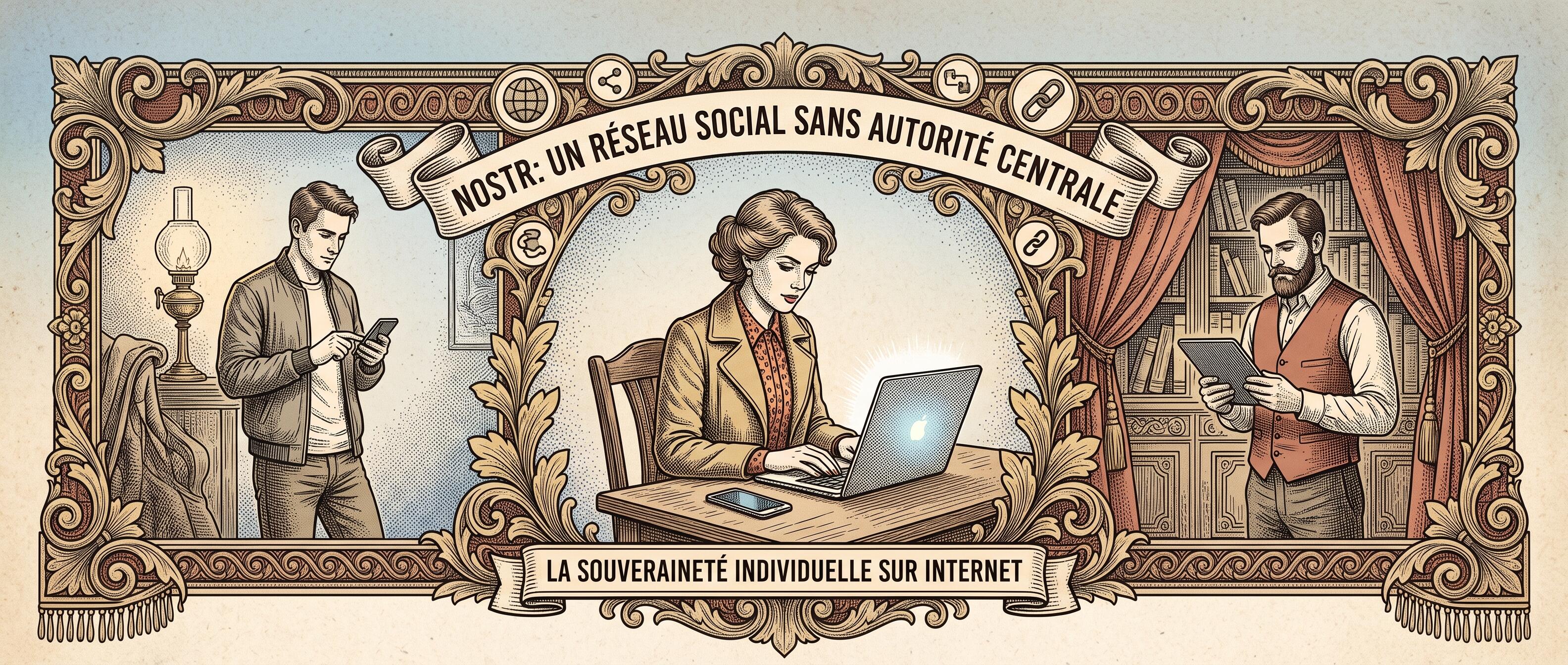Cover image for Nostr, le réseau social sans autorité centrale