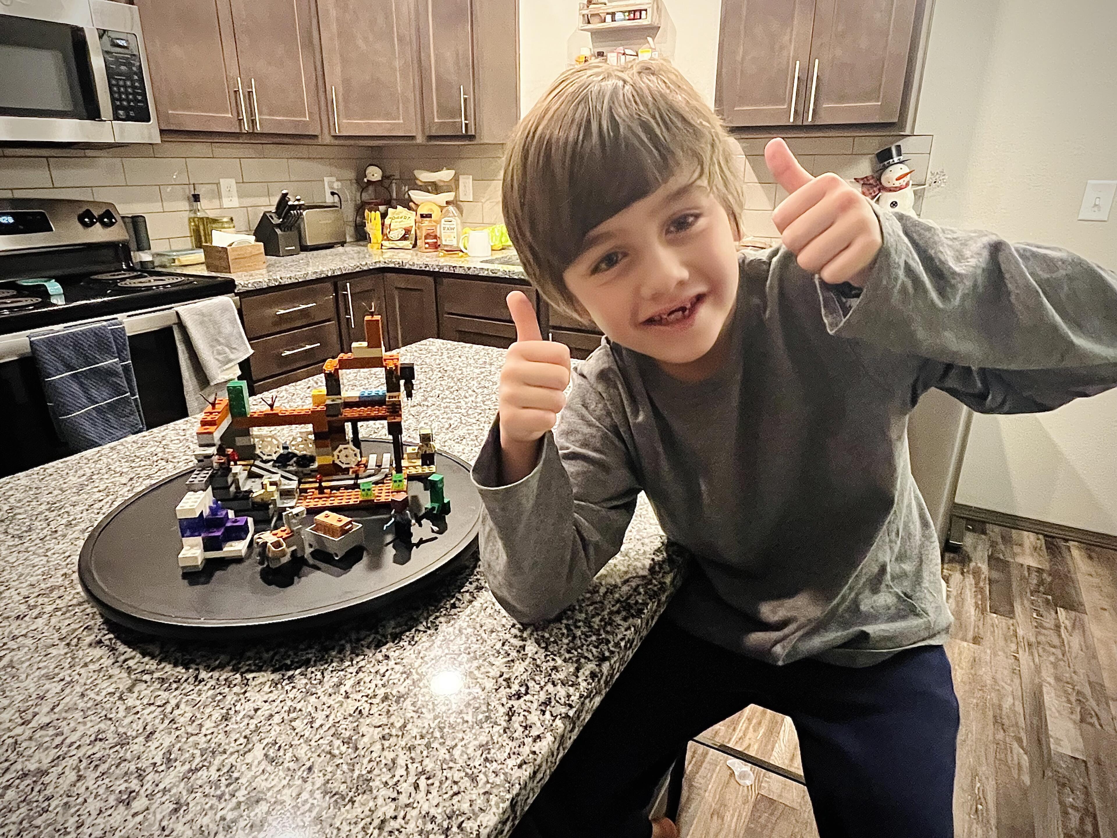 My son Caelan spent yesterday and…