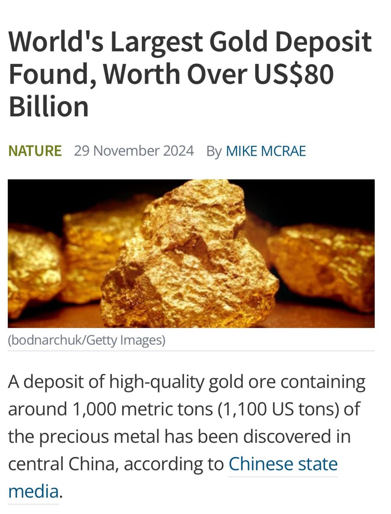 $80 billion #Gold just popped out…