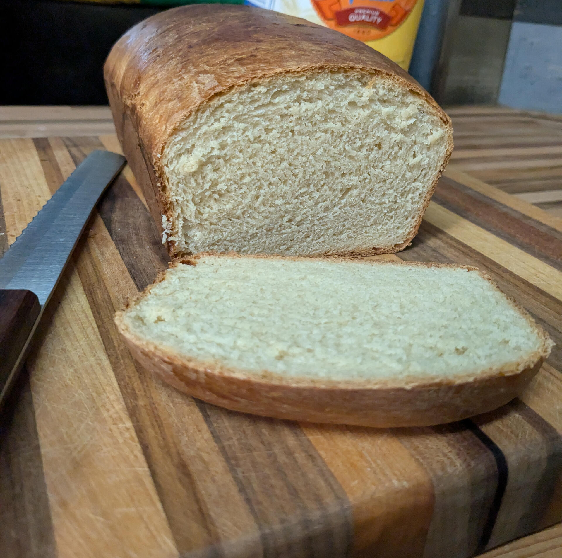 Milk and Honey White Bread