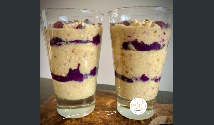 Cover image for Layered Breakfast Bliss: Nutritious & Delicious