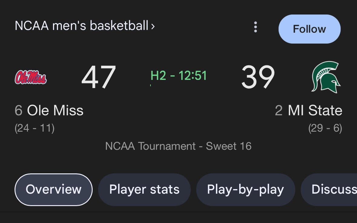 Oh nah… not Ole Miss