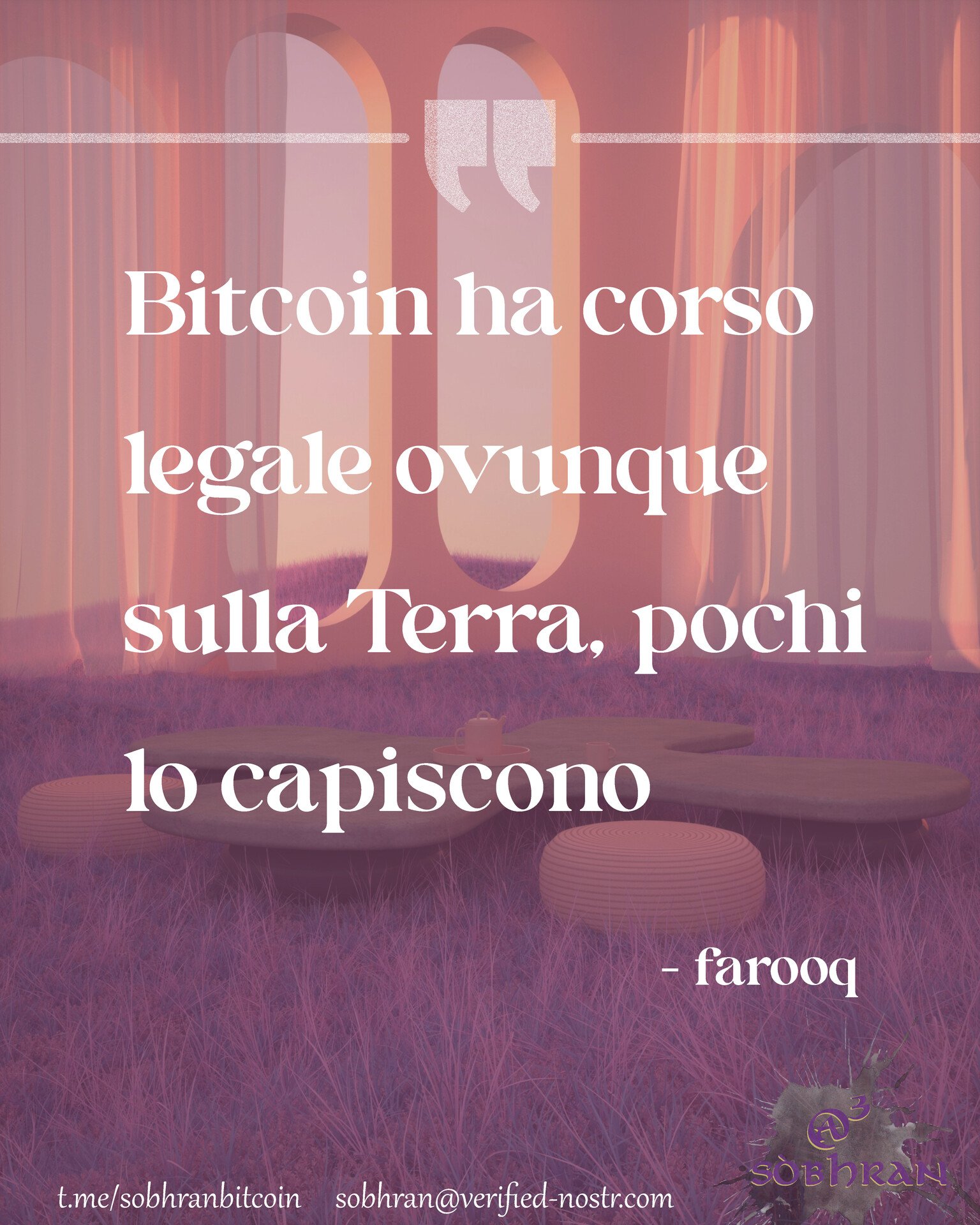 #Bitcoin ha corso legale ovunque sulla…