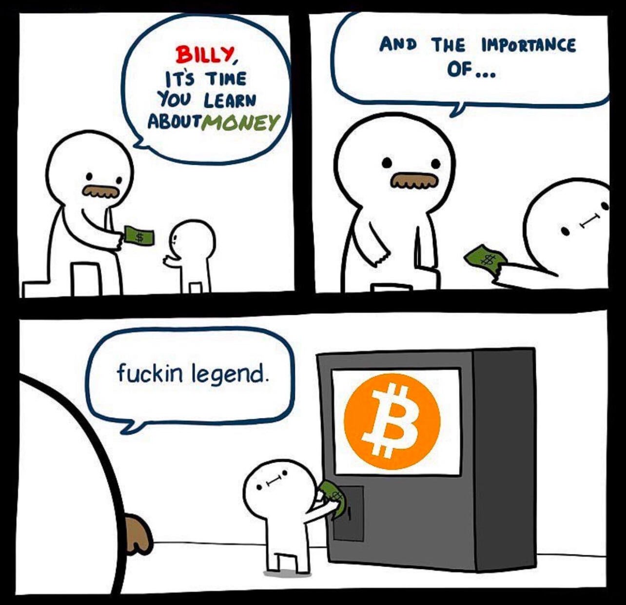 ₿e more like ₿illy. #Bitcoin