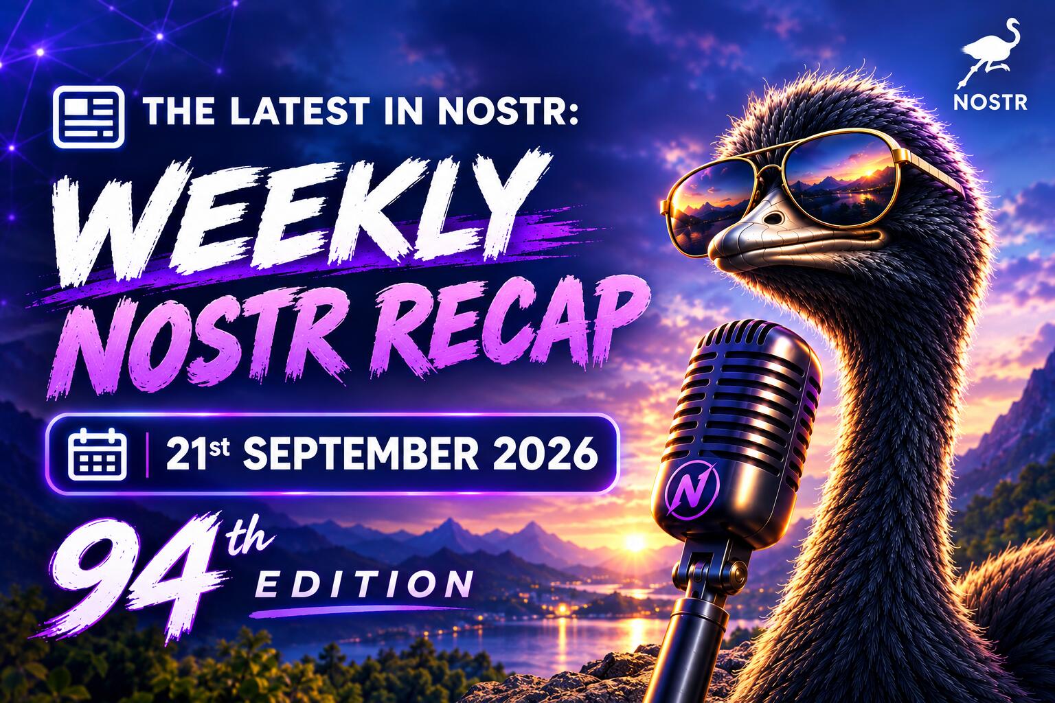 Cover image for 🗞️ The Latest in Nostr: Weekly Nostr Recap 🚀 (21st September 2026)