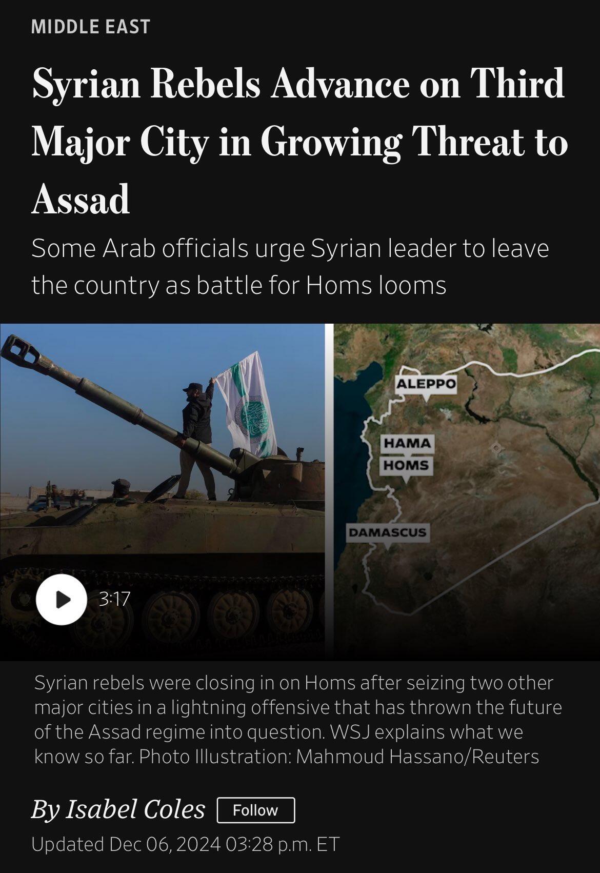 According to the WSJ, Egypt and…
