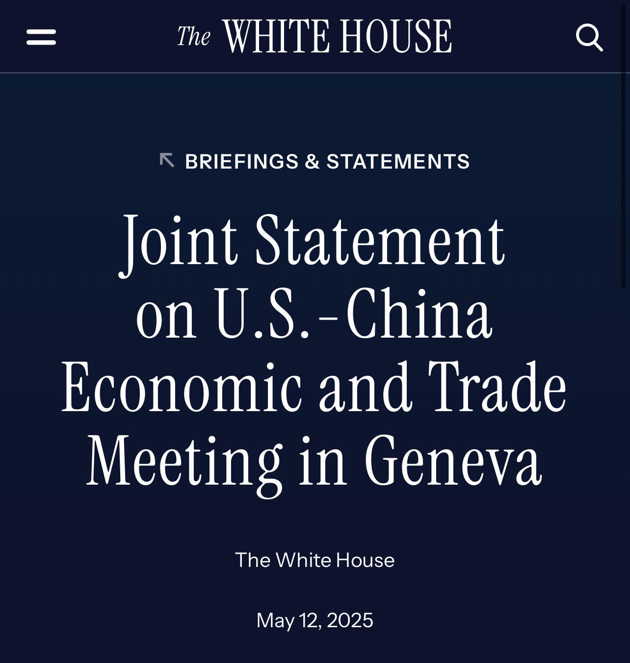 BREAKING: U.S. and China Slash…