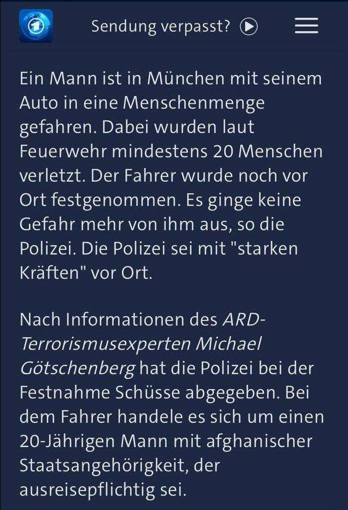 Und wieder der tägliche Wahnsinn im…