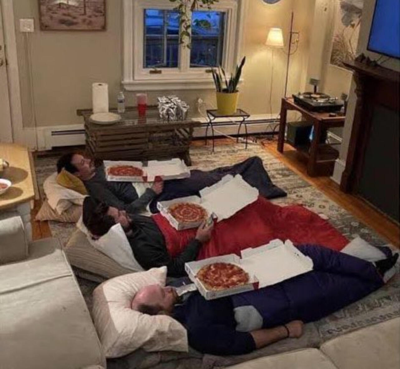 Me and the boys getting ready…