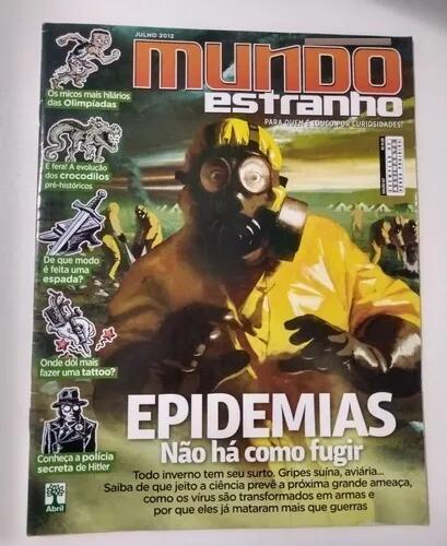 Capa da Revista Mundo Estranho - Epidemias