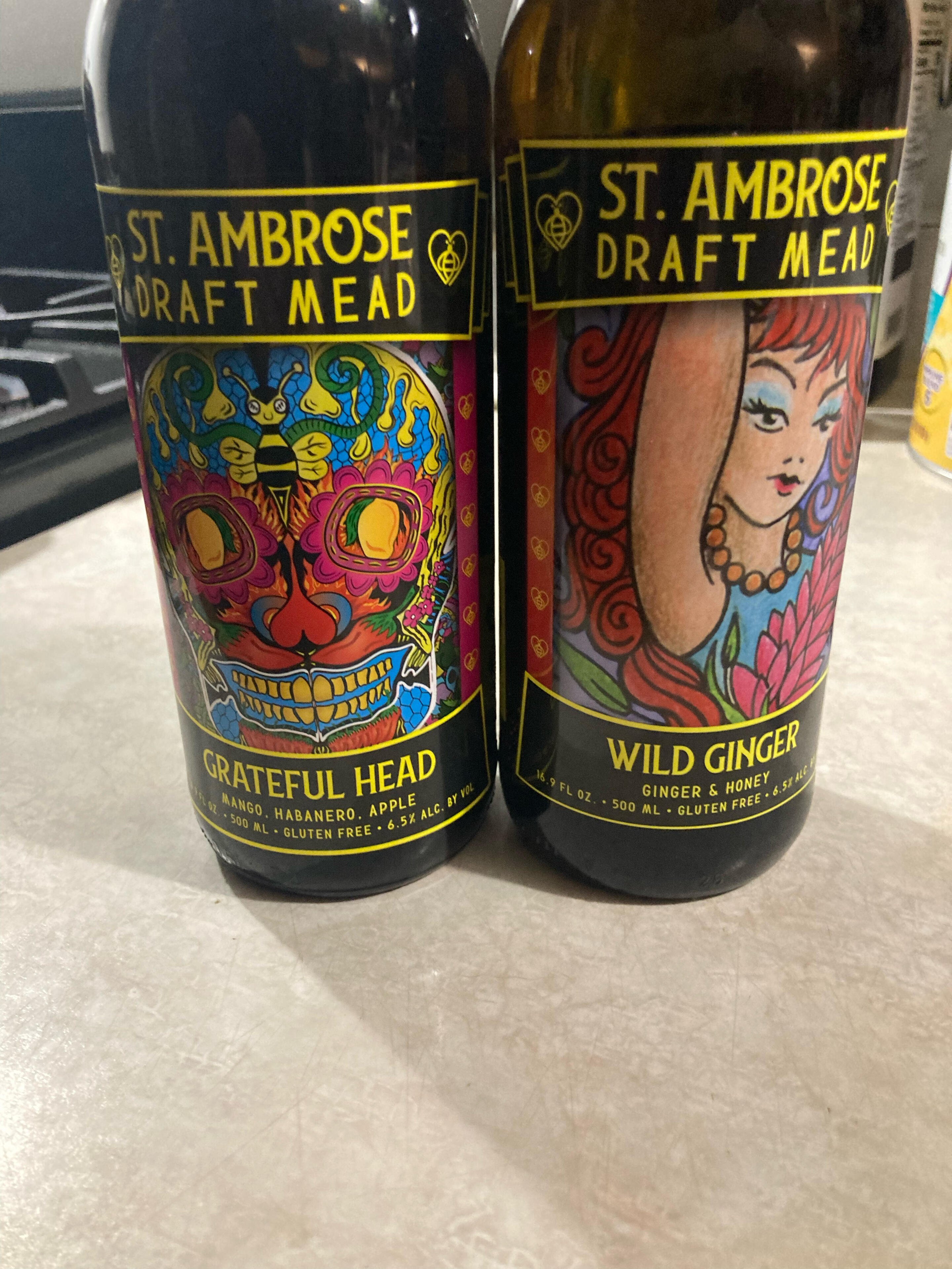 Trying some St.Ambrose meads tonight……