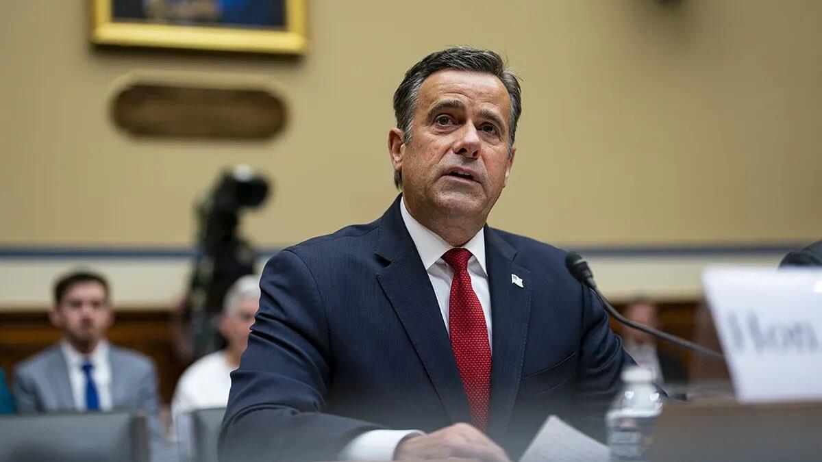 ⚡️John Ratcliffe, Trump’s Nominee for…