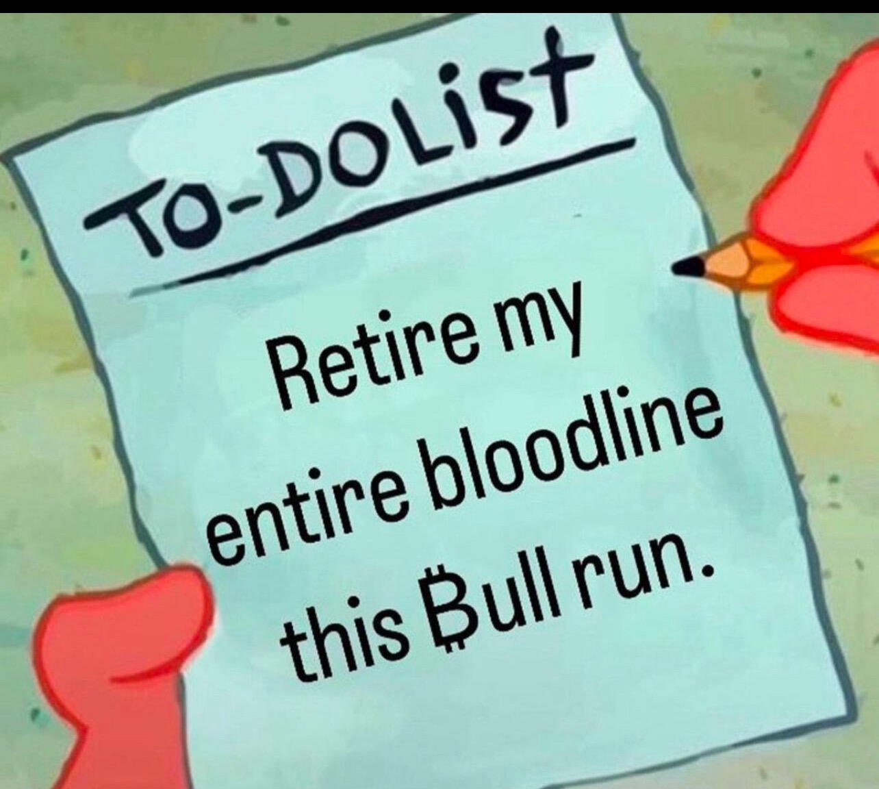 To-Do List for this #Bitcoin…