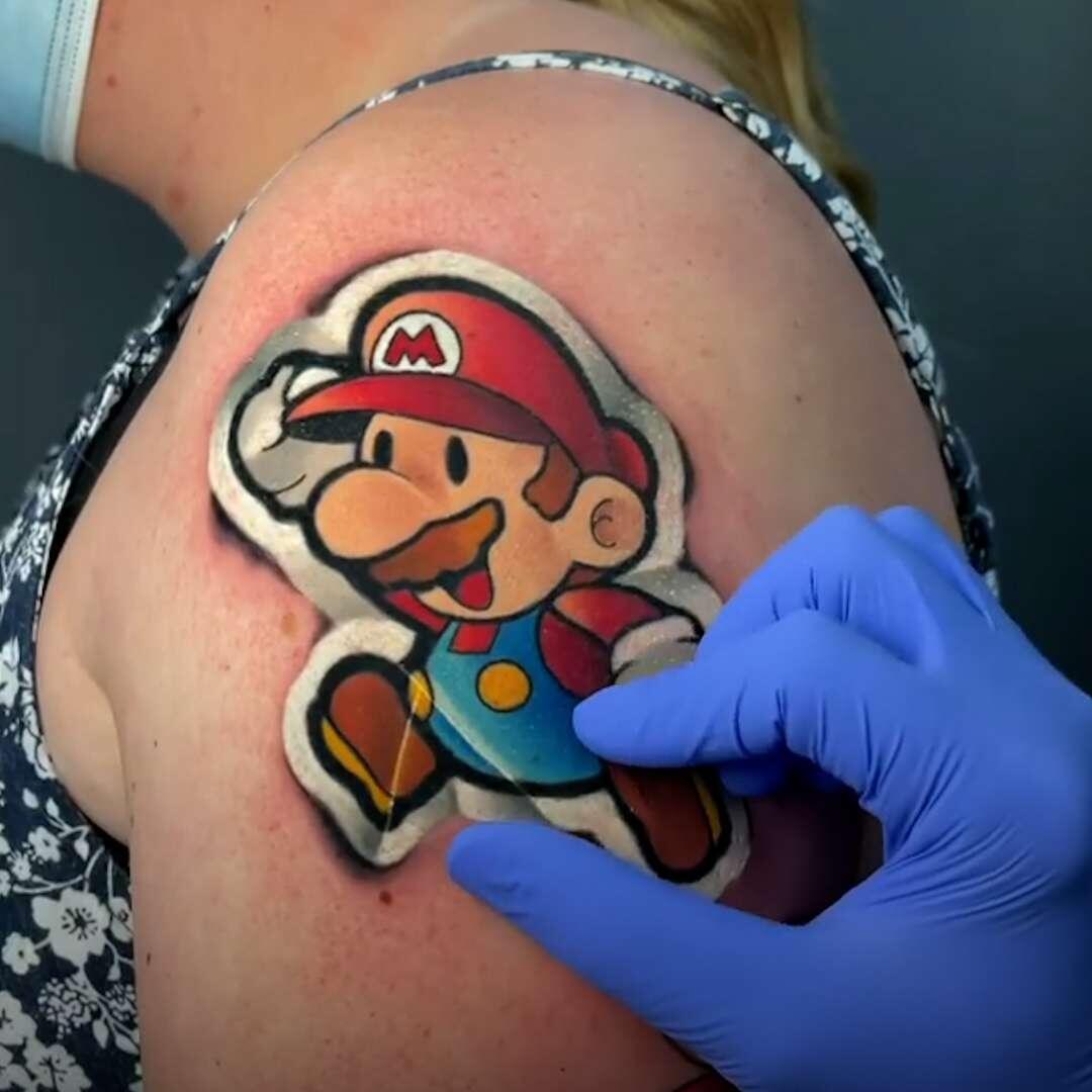 #Tattoo Sticker style