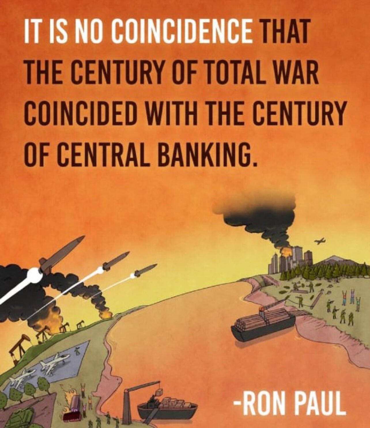 Central Banking is proof of destruction.…
