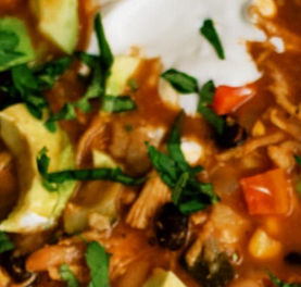 InstantPot Chicken Tortilla Soup