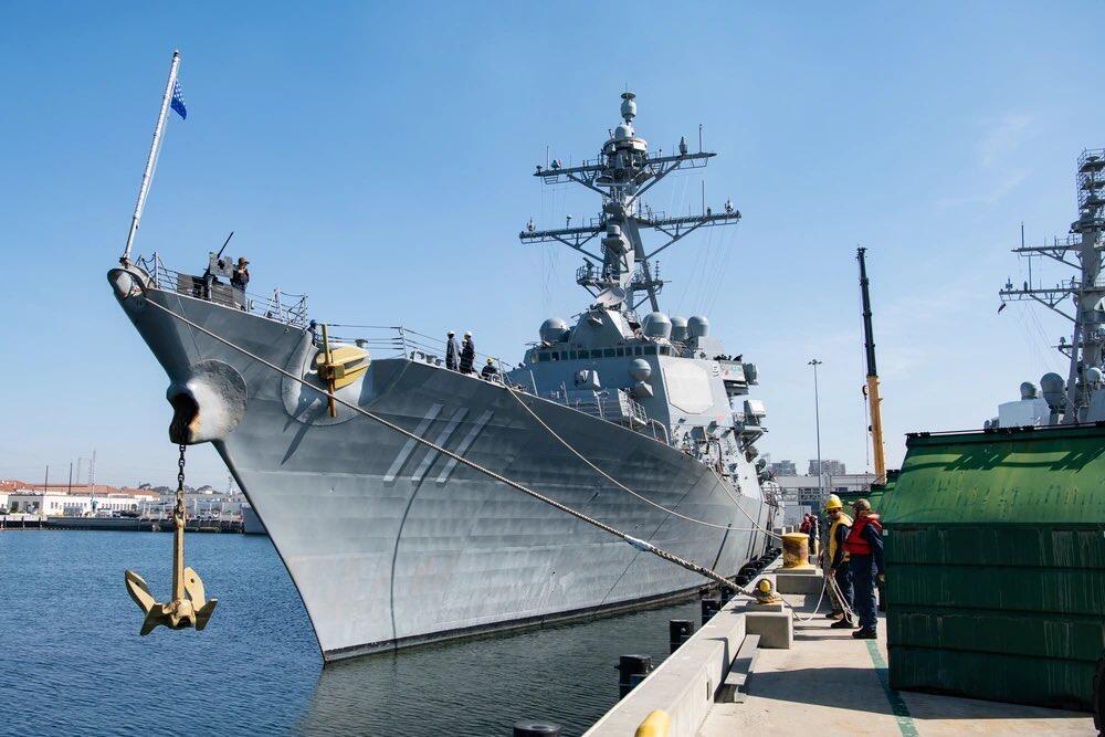 Just like the Arleigh Burke-Class…