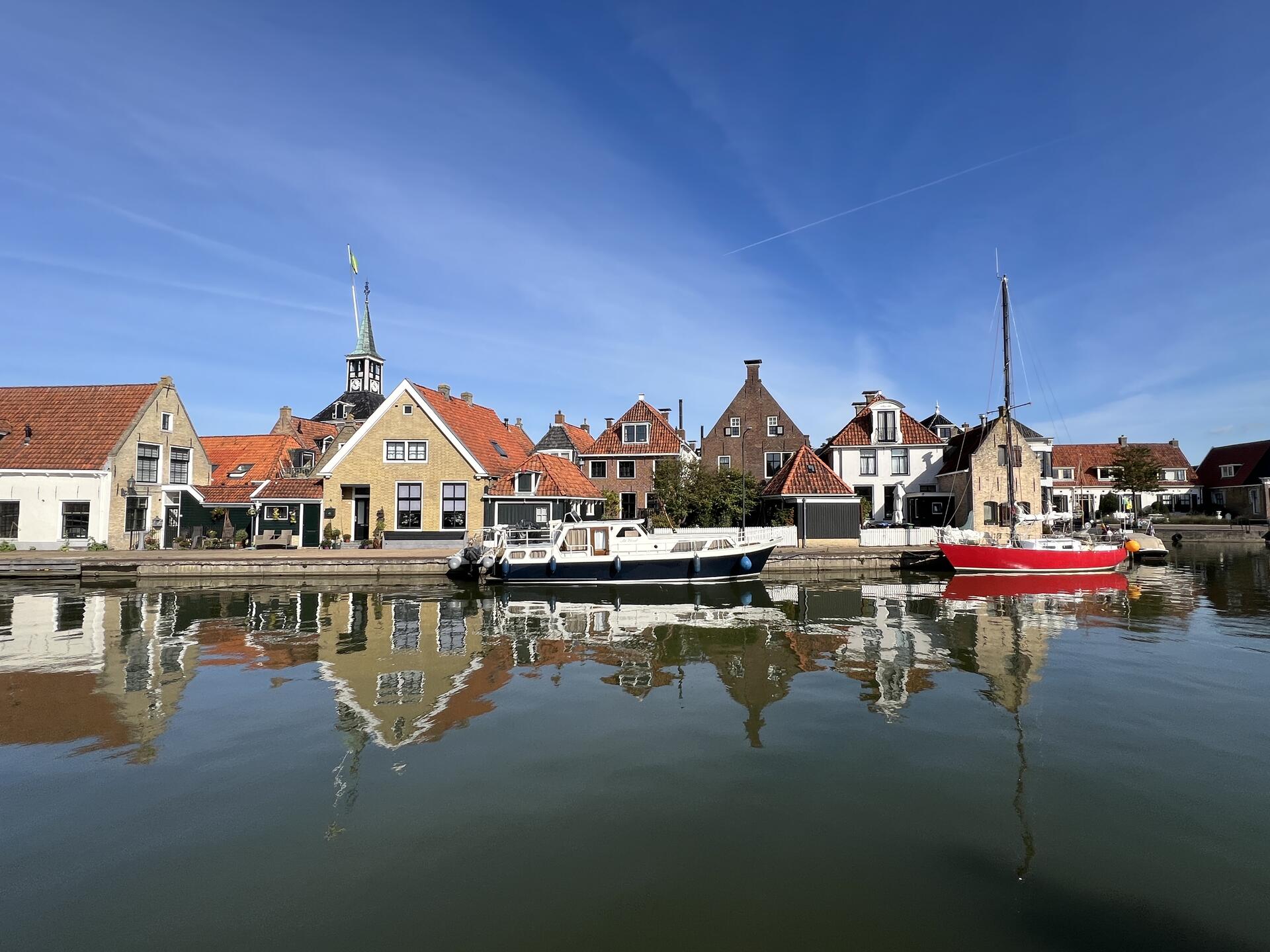 Houses in Makkum, Friesland, The Netherlands…