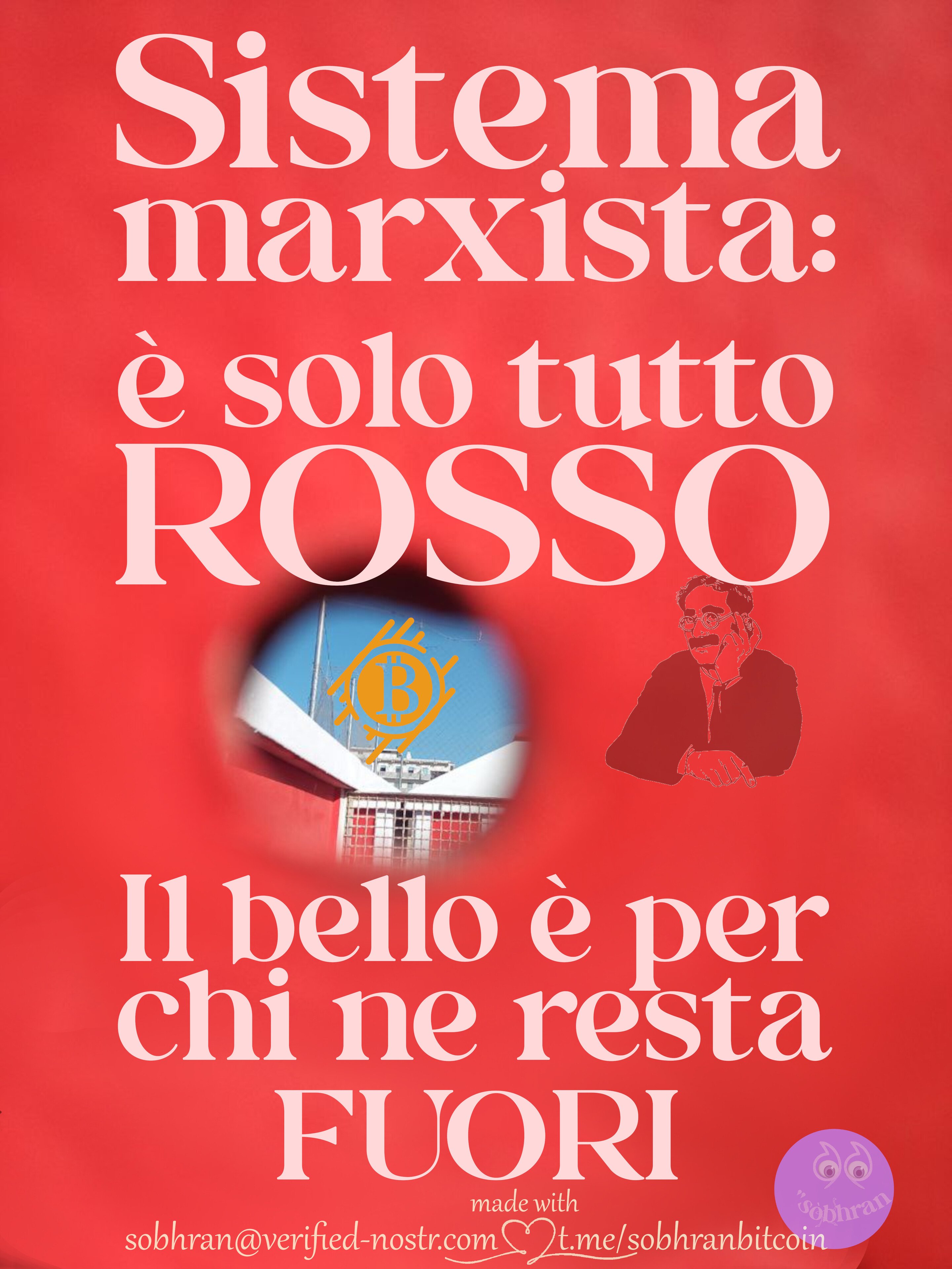 Sistema marxista: è solo tutto ROSSO.