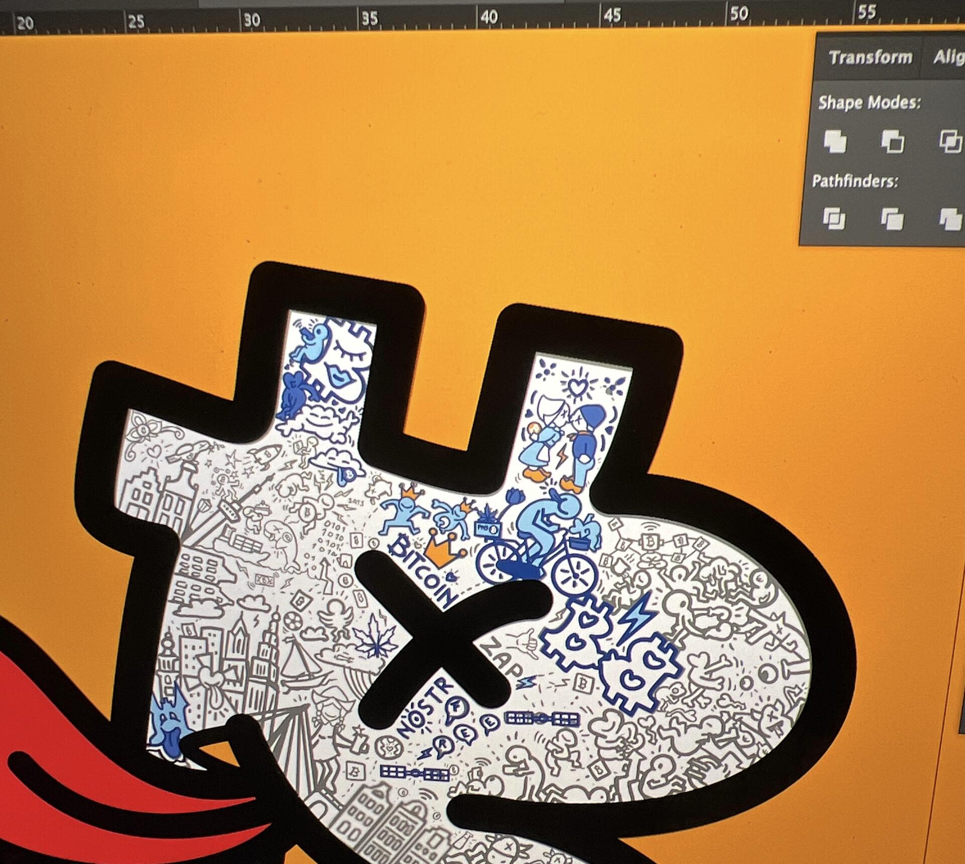 Artwork in progress… ✍️ Orange is a…