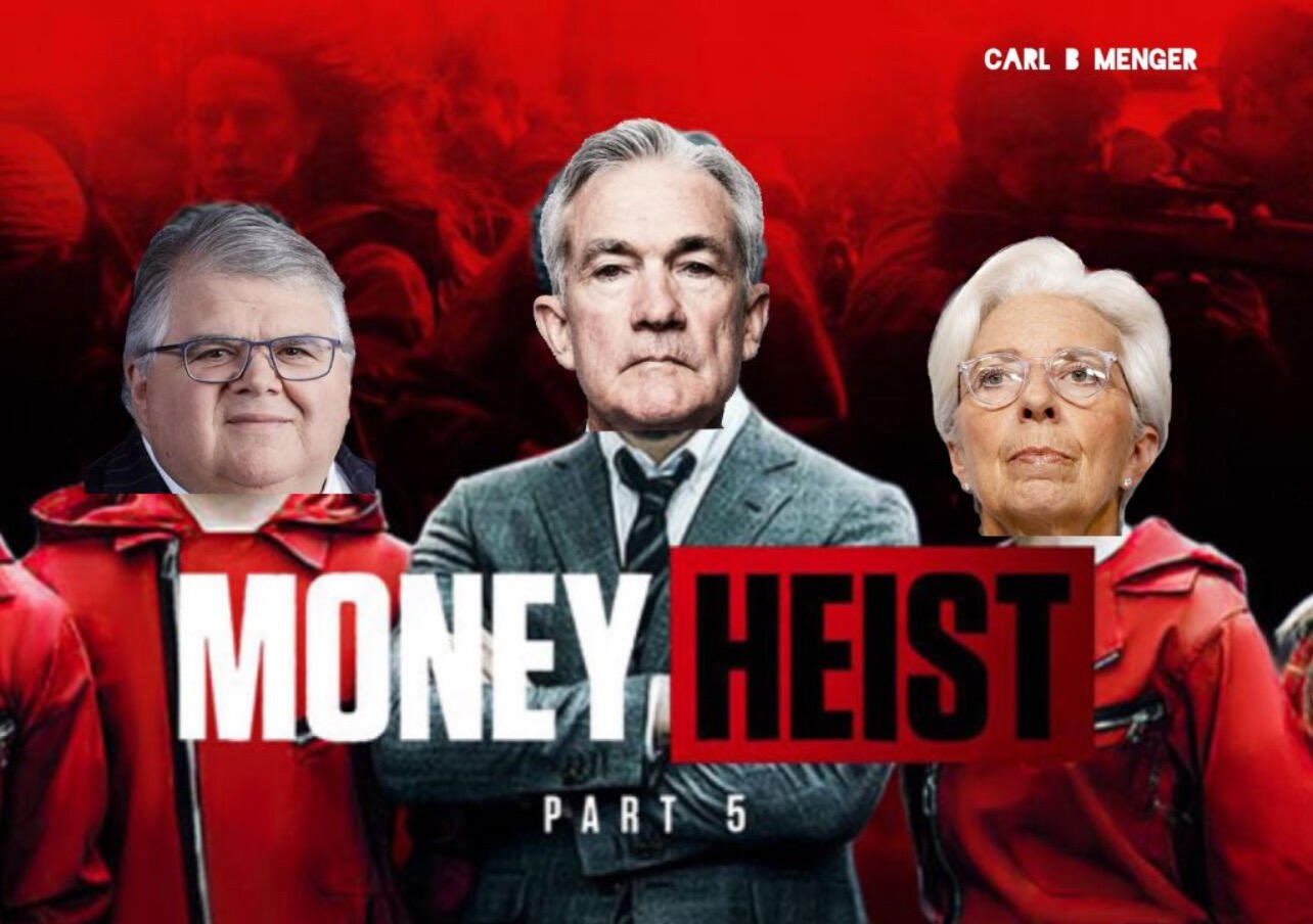 Greatest money heist in history.