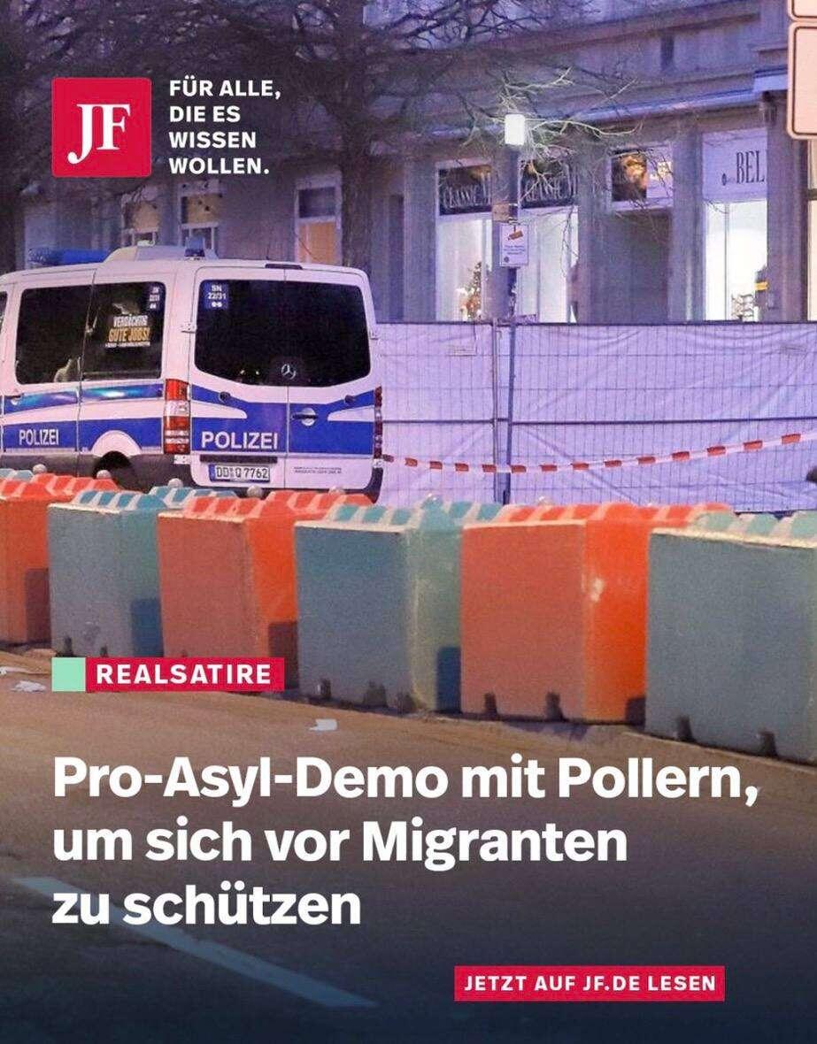 Absurdität auf die nächste Spitze getrieben